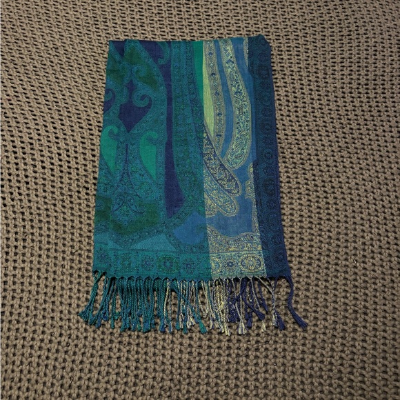 5pc Scarf Lot Wrap Shawl Bundle | Paisley Plaid Floral Pashmina Winter Accessori - Picture 5 of 15